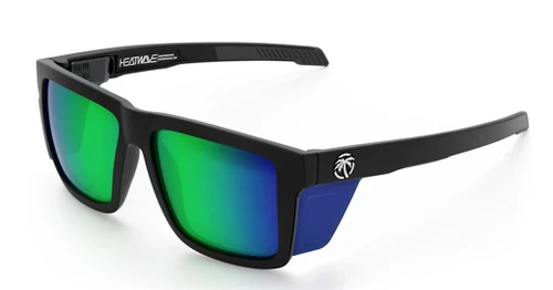 Heatwave | Performance Vise XL Z87+ Safety Glasses | Black Frame | Piff Lens