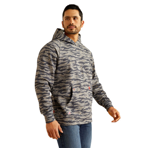 Ariat | FR Smoke Durastretch Hoodie | Charcoal/Grey Camo