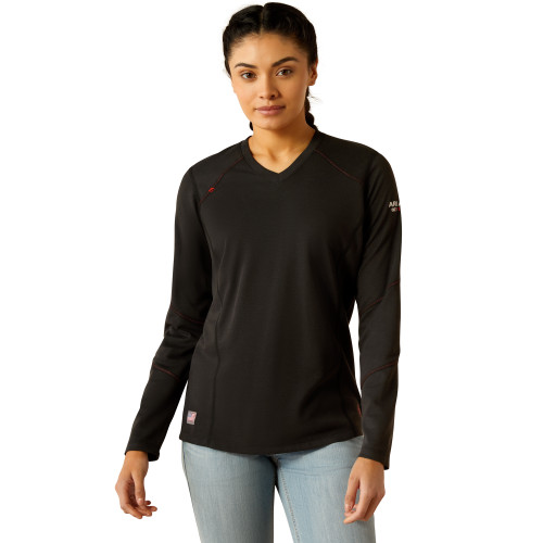 Ariat | Women's FR Primo Base Layer LS | Black