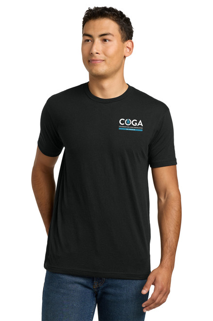 Next Level | Unisex CVC Tee with COGA Logo