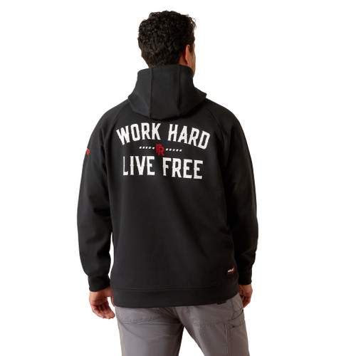 Ariat | FR Durastretch Work Hard Hoodie | Black