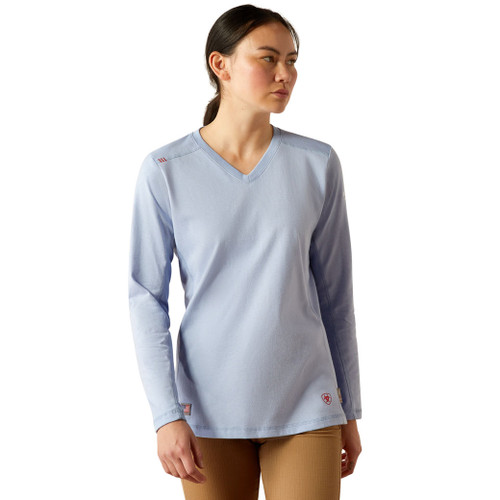 Ariat | Women's FR AC Top | Lavender Lustre