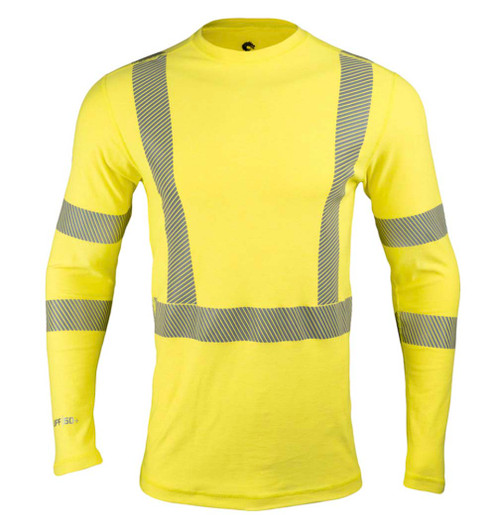 DragonWear | FR Pro Dry Tech LS Shirt | Class 3 | Hi-Vis