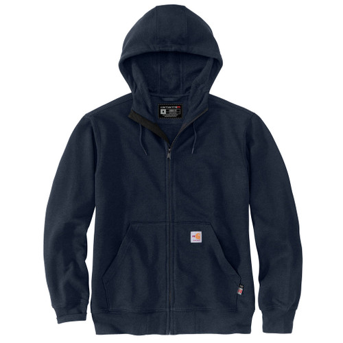 Carhartt | FR Force Original Fit MW Zip Up Sweatshirt | Navy