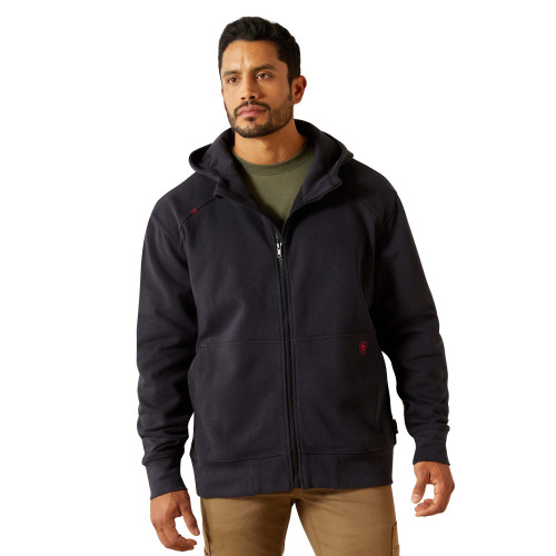 Ariat | FR Durastretch HW Full Zip Hoodie | Black