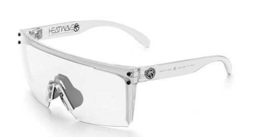 Heatwave | Lazer Face Z87 Safety Glasses | Vapor Clear Frame |  Clear Lens