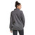 Ariat | Women's FR Rev 1/4 Zip Top | Charcoal Heather Ariat | Women's FR Rev 1/4 Zip Top | Charcoal Heather