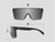 Heatwave | Lazer Face Z87 Safety Glasses | Black Frame | Ultra Violet Lens