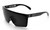 Heatwave | Lazer Face Z87 Safety Glasses | SOCOM Frame | Black Lens