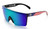 Heatwave | Lazer Face Z87 Safety Glasses | USA Frame | Galaxy Blue Lens