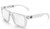 Heatwave | Vise XL Z87 Safety Glasses | Vapor Clear Frame | Clear Lens
