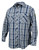 Black Stallion | FR 7 oz Work Shirt | Blue Plaid