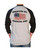 Benchmark | FR "American Oil" Baseball Long Sleeve | Black/Grey