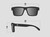 Heatwave | Vise Z87 Safety Glasses | Fleck Camo Frame | Ultra Black Lens