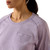 Ariat | Women's FR Stretch Logo LS T-Shirt | Purple Ash/Mulled Grape