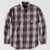 Carhartt | FR Rugged Flex Loose Fit Force Twill Plaid Shirt | Navy/Grey Dunes