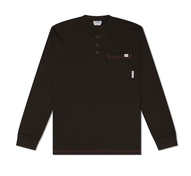 Rasco | FR Henley T-Shirt | Black