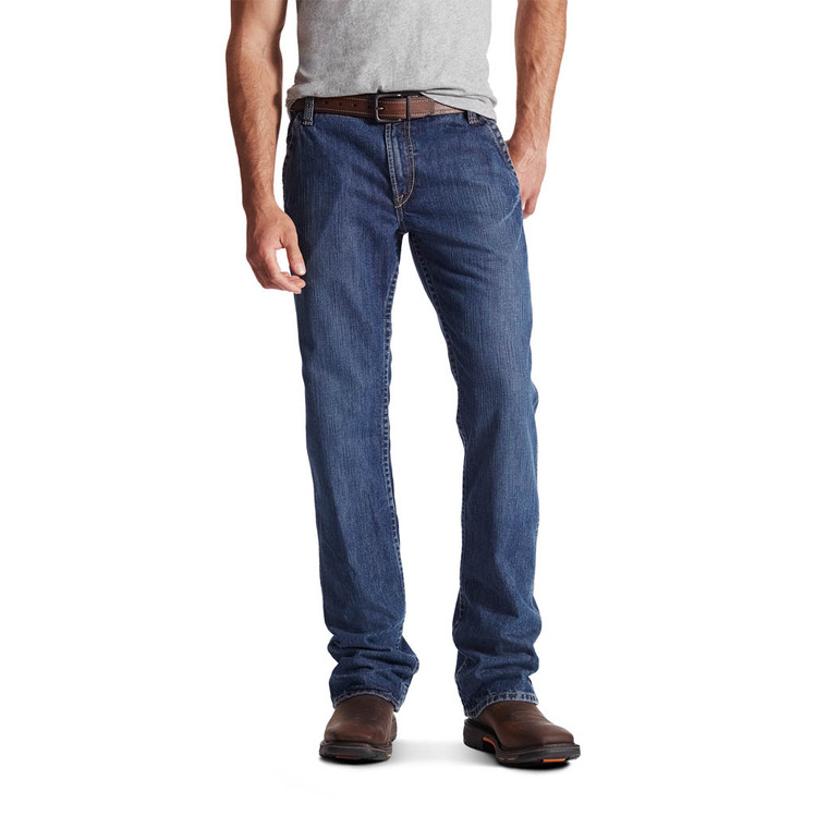 Ariat | FR M4 Low Rise Workhorse Boot Cut Jean | Flint