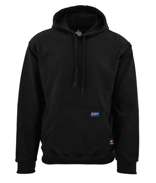 Lapco | FR 12oz Hoodie Sweatshirt | Black