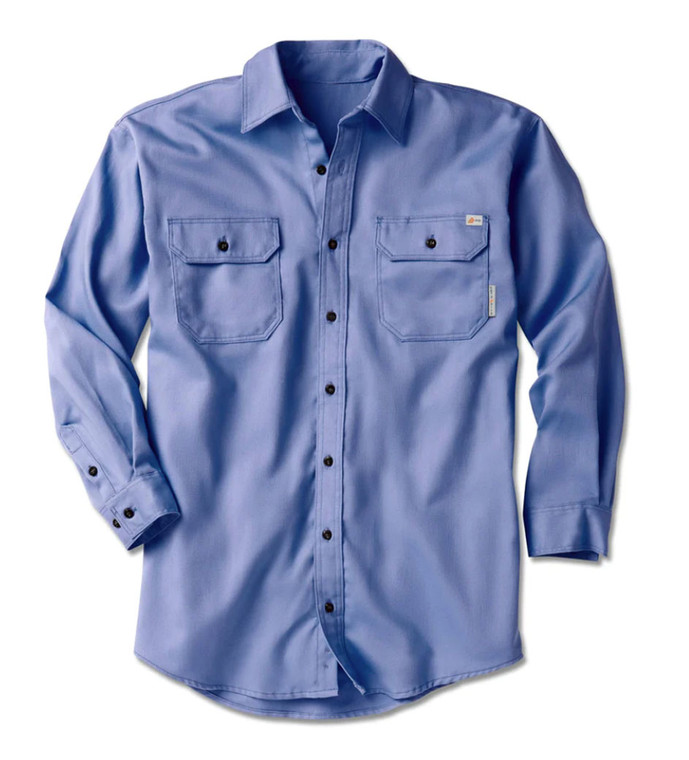 Rasco FR 88/12 Work Blue Uniform Shirt