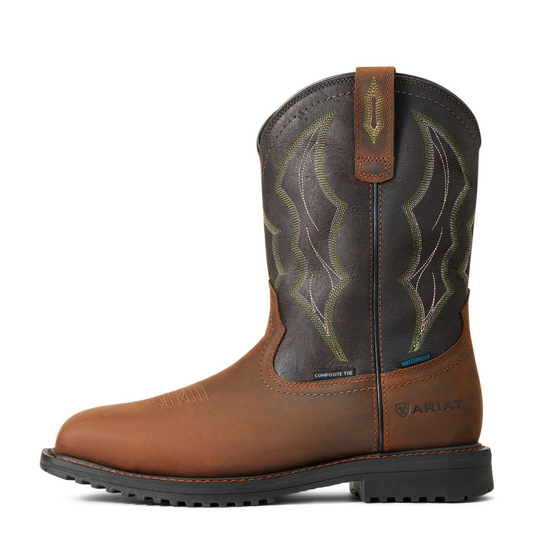 Ariat | RigTEK® Work Boot CT | Distressed Brown/Coffee