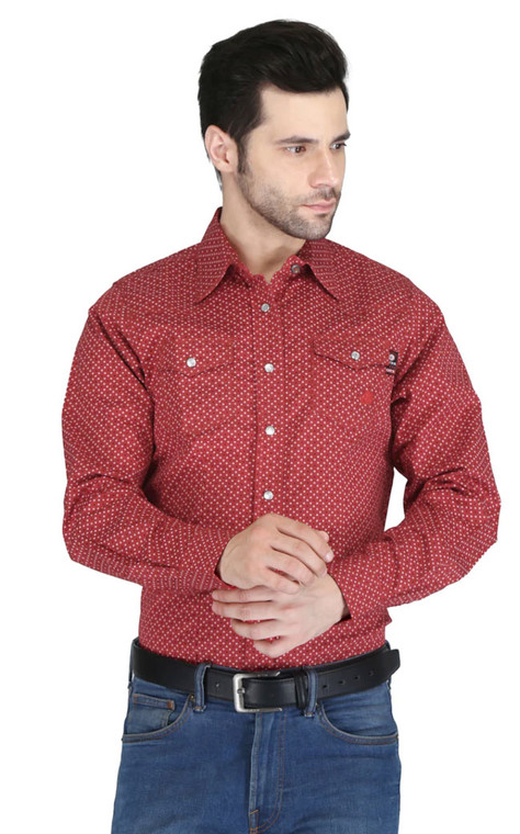 Forge | FR Snap Work Shirt | Red