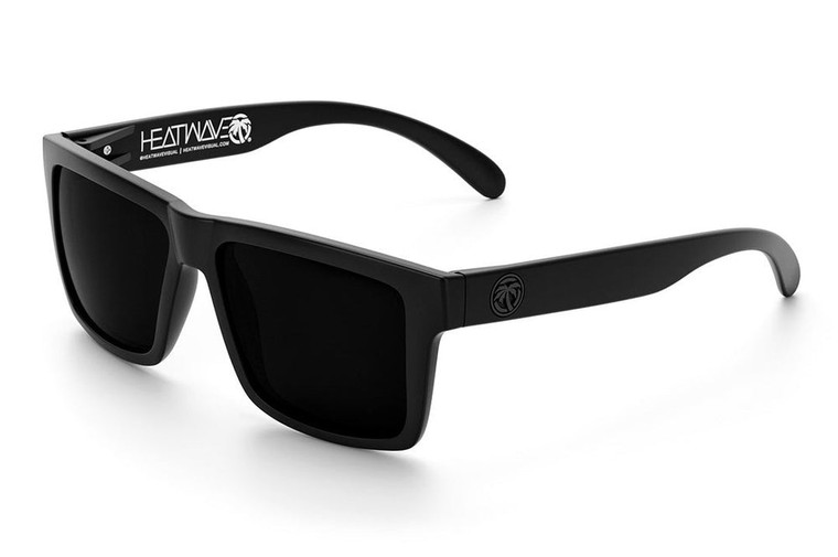 Heatwave | Vise Z87 Safety Glasses | Black Frame | Ultra Black Lens