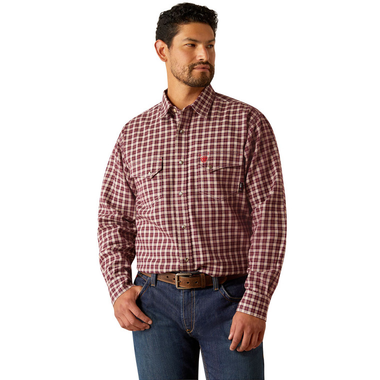 Ariat | FR Winch Work Shirt | Malbec Window