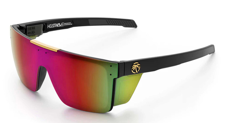 Heatwave | Performance Quatro Z87+ Safety Glasses | Black Frame | Spectrum Lens