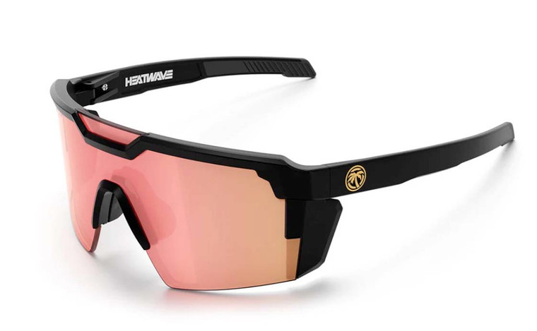 Heatwave | Future Tech Z87+ Safety Glasses | Black Frame | Rose Gold Lens