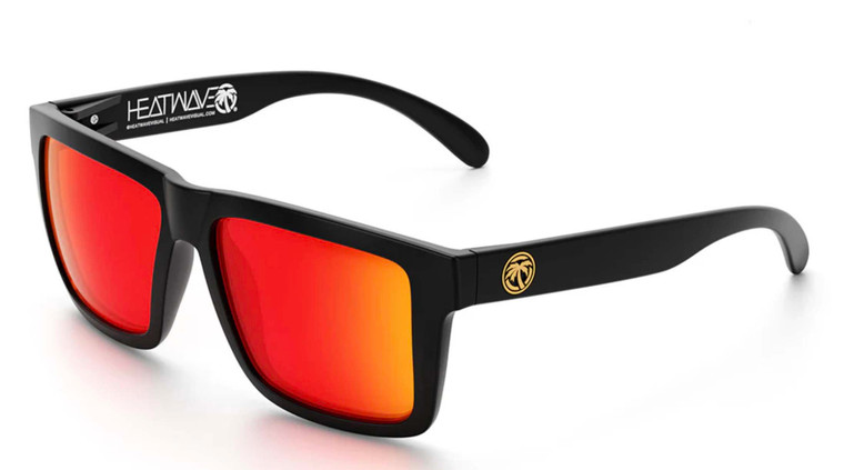 Heatwave | Vise XL Z87 Safety Glasses | Black Frame | Sunblast Lens