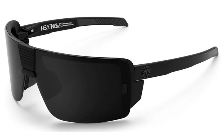 Heatwave | Vector Z87+ Safety Glasses | Black Frame | Black Lens