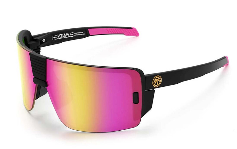 Heatwave | Vector Z87+ Safety Glasses | Black Frame | Spectrum Lens
