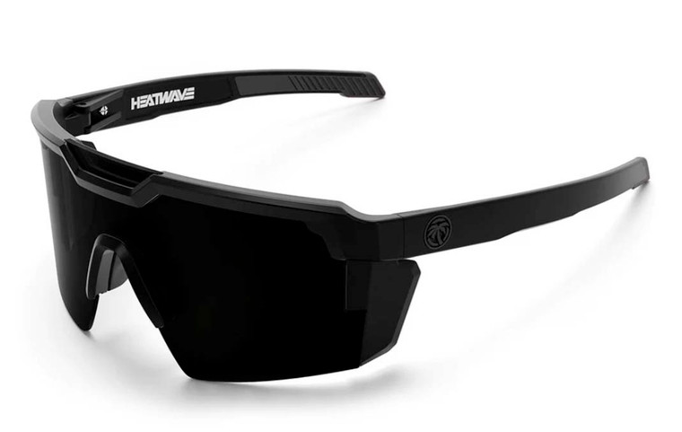 Heatwave | Future Tech Z87+ Safety Glasses | Black Frame | Ultra Black Lens
