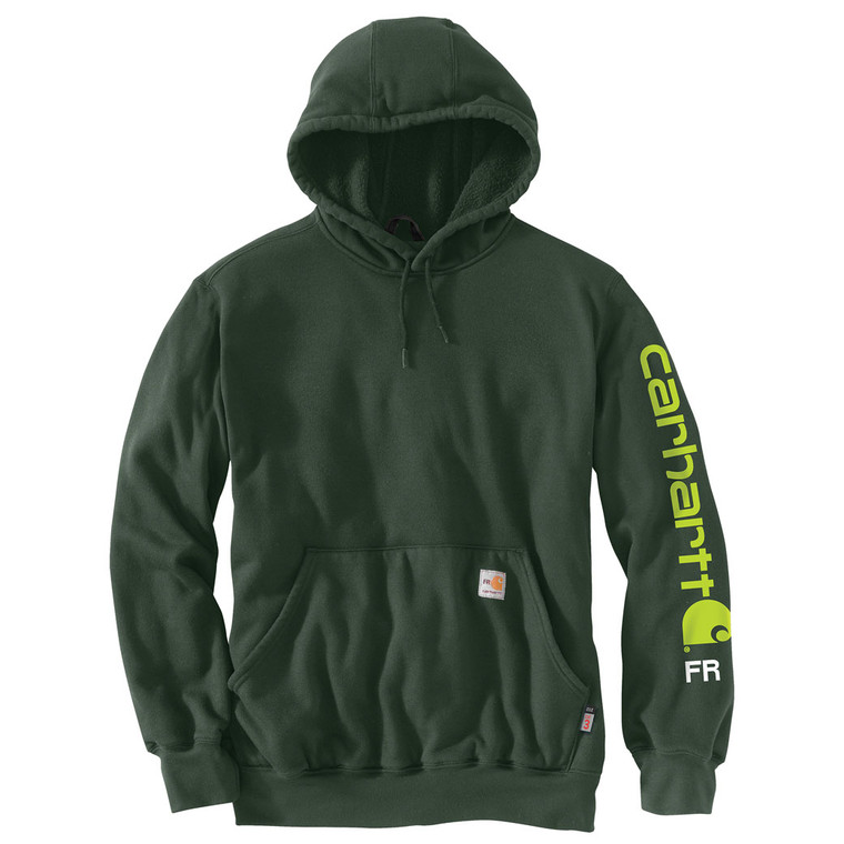 Carhartt | FR Force MW Hooded Sleeve Logo Graphic Sweatshirt | Mountain View