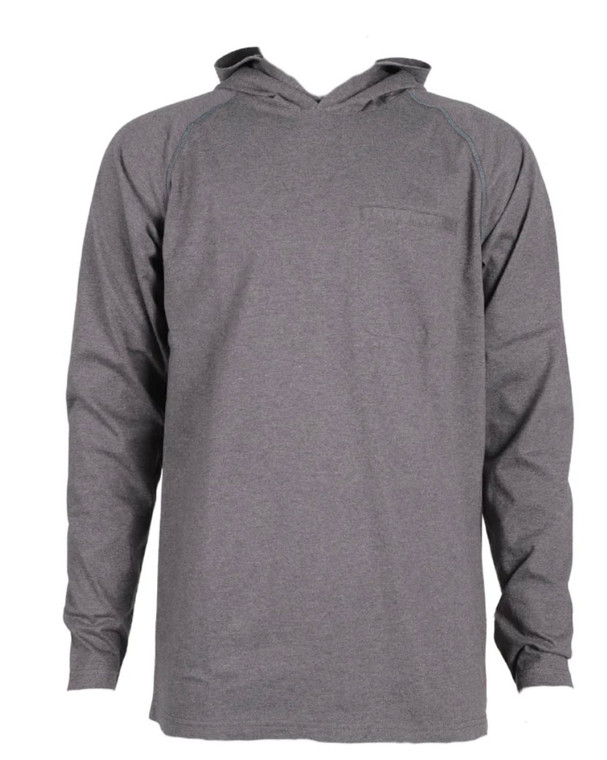 Forge | FR Hooded Tee | Charcoal Grey