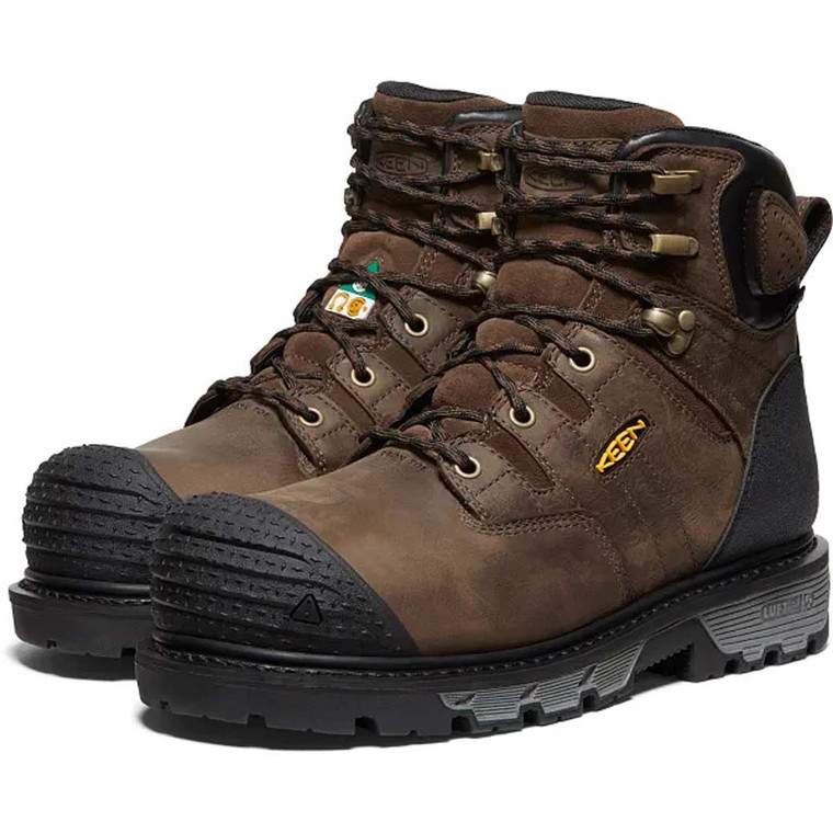 Keen | Work Boot CSA Camden 6'WP CT | Leather Black/Brown