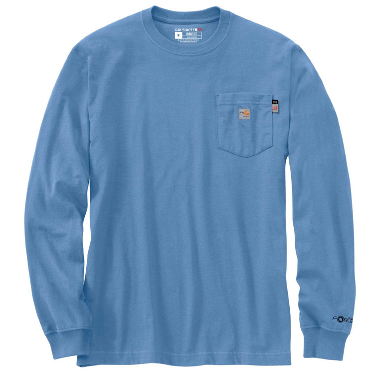 Carhartt | FR Force Irvine LS Truck Graphic T-Shirt | Workwear Blue