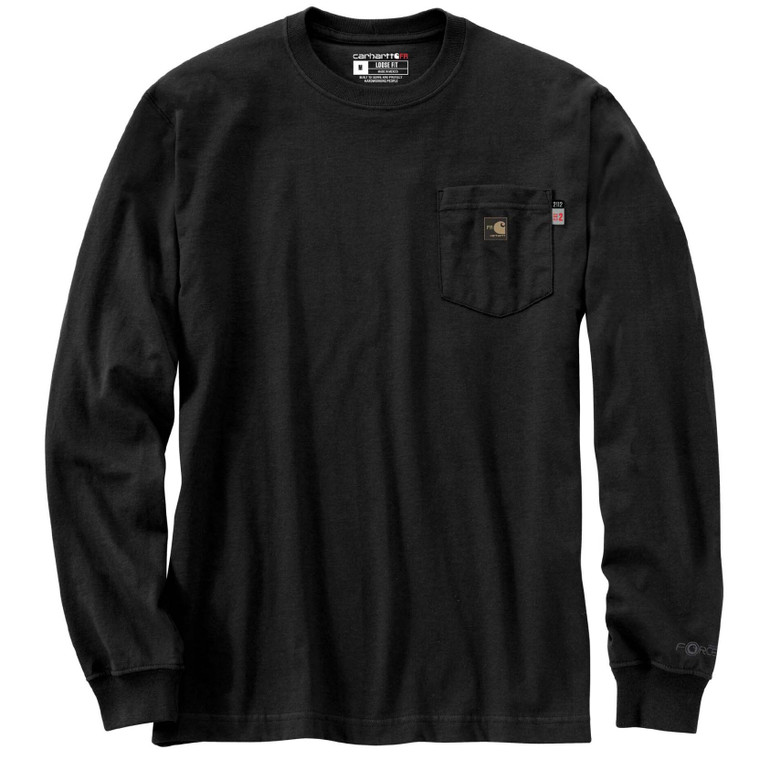 Carhartt | FR Force Irvine LS Wrench Graphic T-Shirt | Black