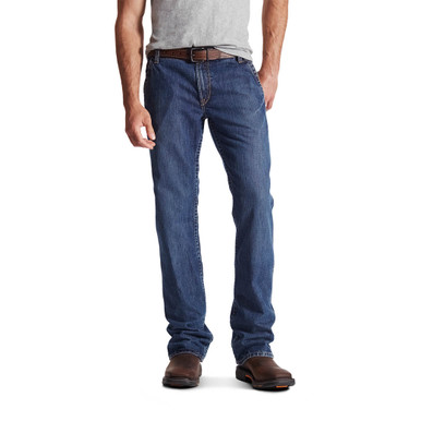 Ariat FR M4 Flint Low Rise Workhorse Boot Cut Jean (8)