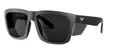 COE | Hard Money Z87+ Safety Glasses | XL Matte Black Frame