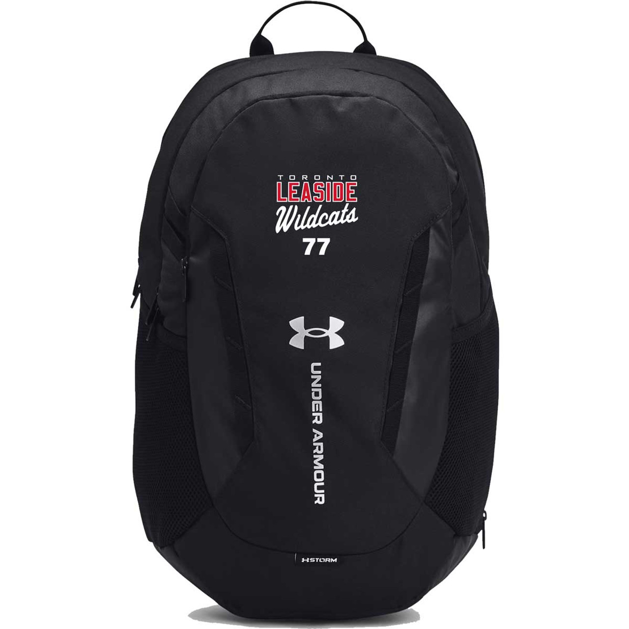 UNDER ARMOUR③ Leaside Junior Under Armour Team Hustle 3.0 Backpack - Black