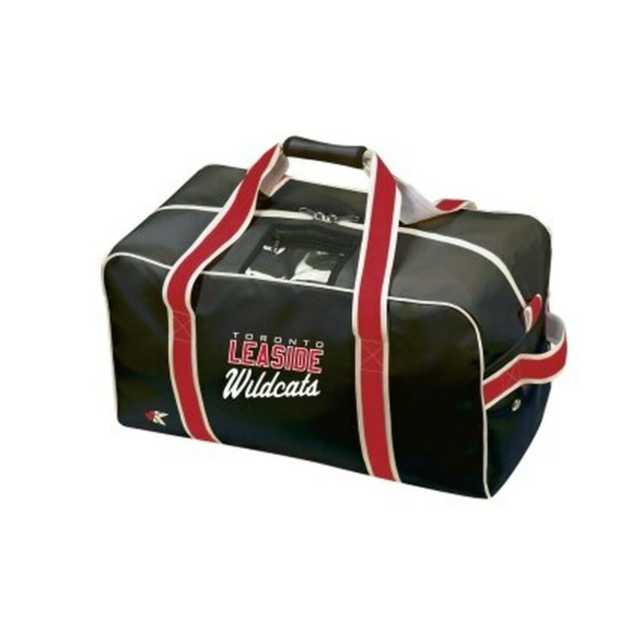 Leaside Vinyl Player Bag Black/Red/White