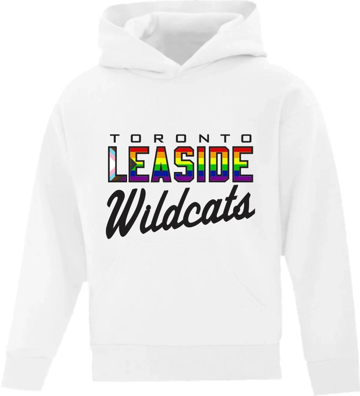 Leaside Wildcats Hockey Under Armour Youth Hustle Fleece Hoodie