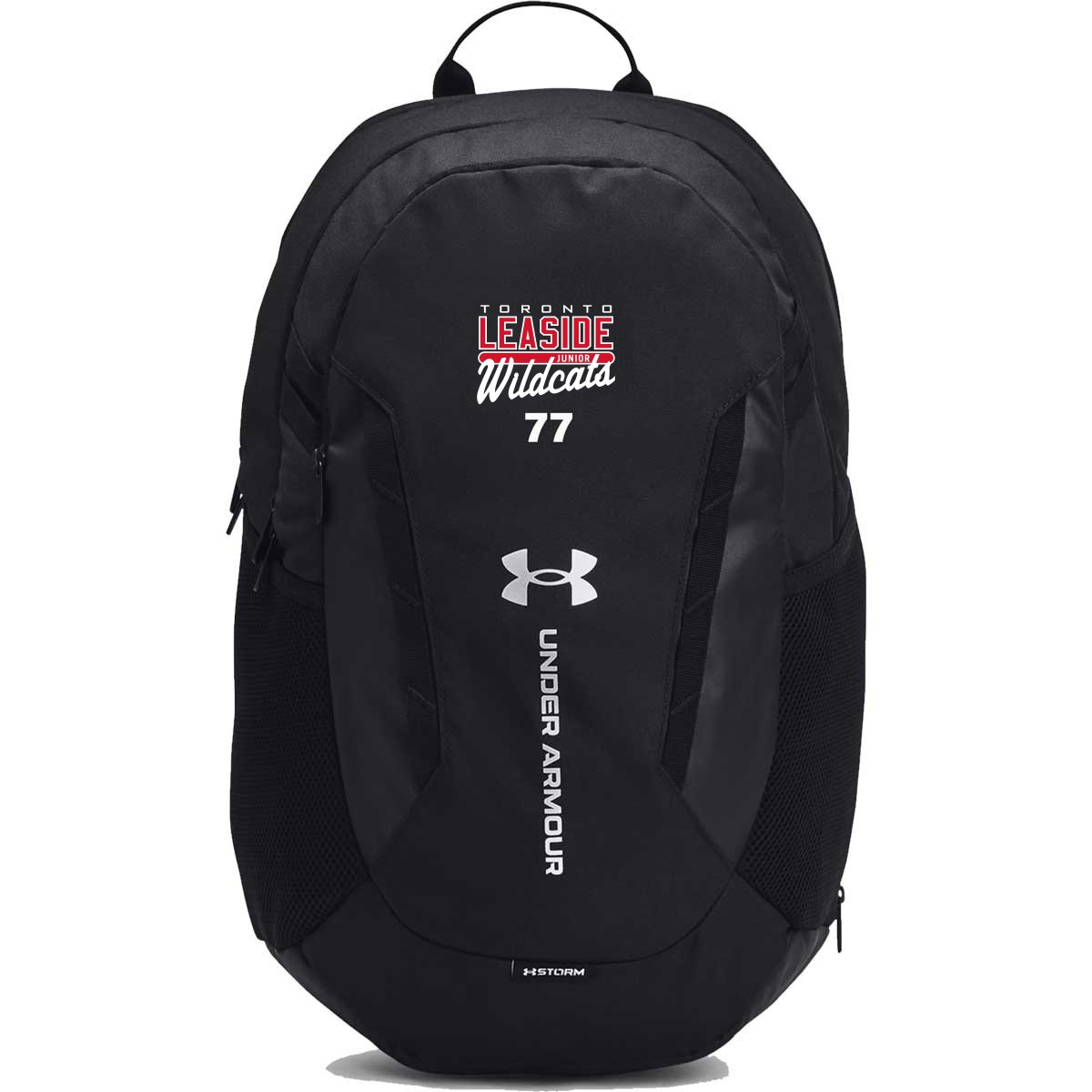 Leaside Junior Under Armour Team Hustle 6.0 Backpack - Black
