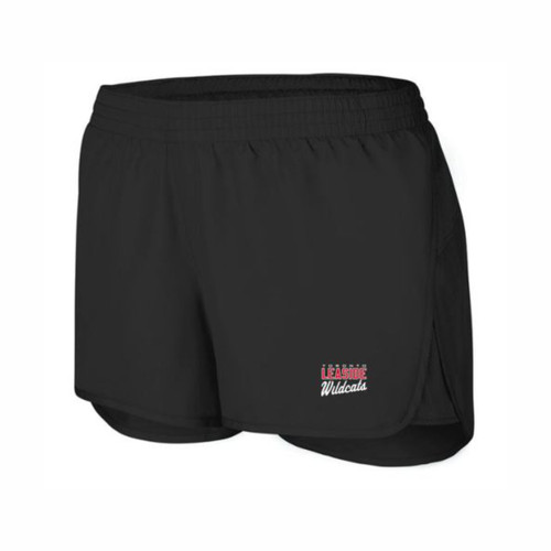 Leaside Wildcats Ladies Training Short - Black (LWH-298-BK)