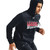 Leaside Junior Wildcats Hockey Under Armour Men's Hustle Fleece Hoodie - Black (LJH-141-BK)