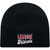 Leaside Wildcats Flat Seam Beanie Toque (LWH-038-BK.AJ-1G090M-BLA-OS)