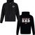 Leaside Wildcats House League Full Zip Dad Hoodie - Black (LHL-028-BK) 