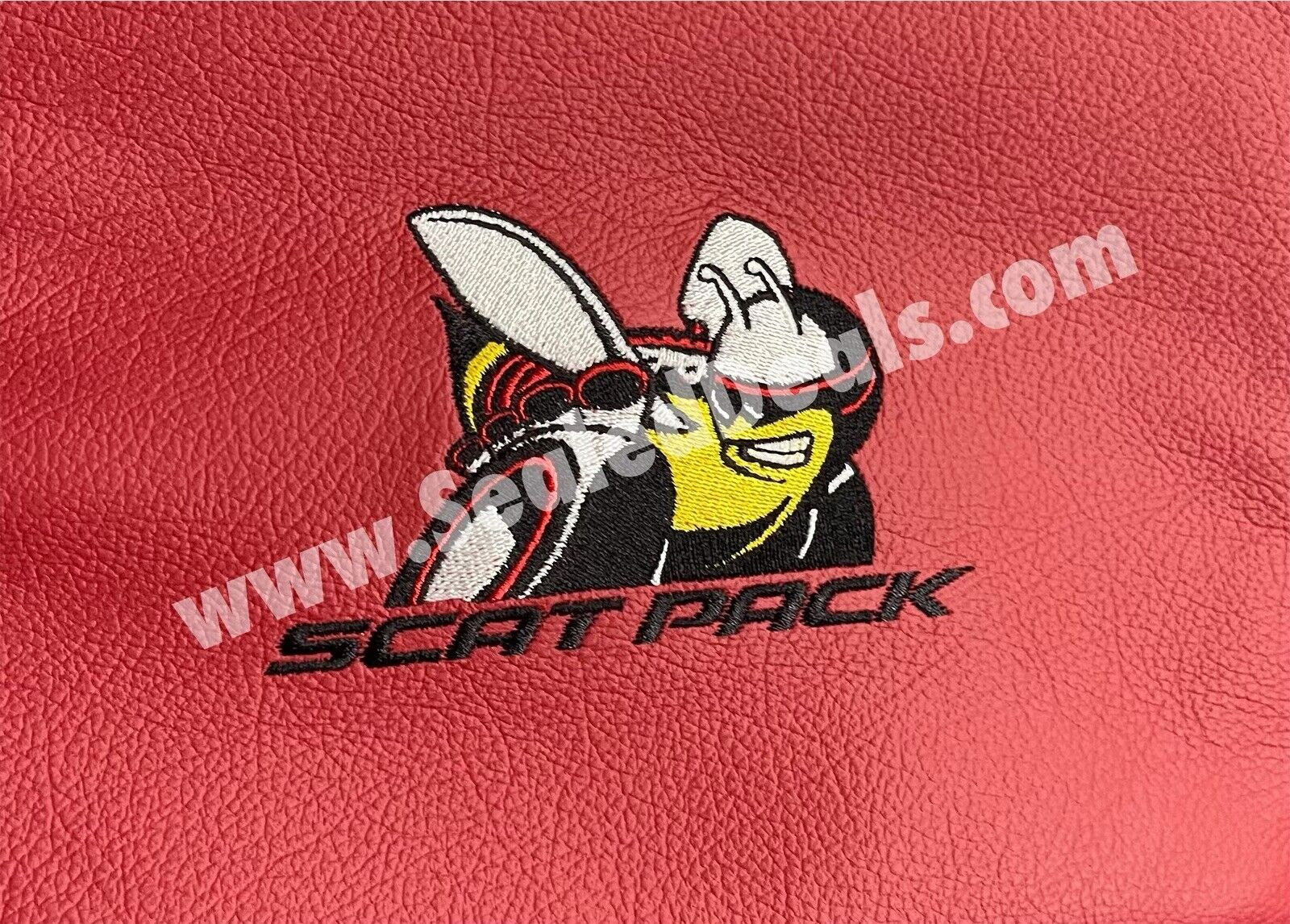 Katzkin Mopar Leather Seat Covers Kit for 20152022 Dodge Charger Custom Black with Scat Pack Logo